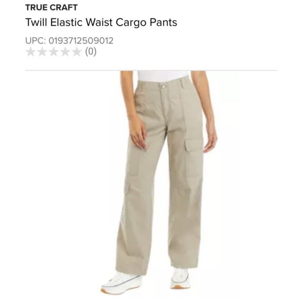 NWT True Craft Women's 8R Utility Cargo Pant Outdoor‎ Hiking Walking Gorpcore